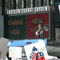 The march reaches Madison Square Garden.