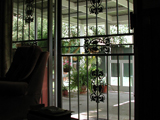 The back porch.